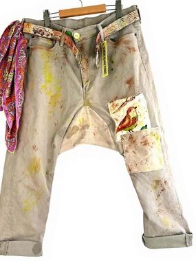 CRAM x vintage Levi’s drop crotch jeans